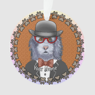 Ornamento Óculos de SheepDog
