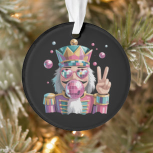 Ornamento Óculos de sol com bola de discoteca de quebra-noze