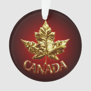 Ornamento Ofertas Personalizadas do Canadá para Souvenir do