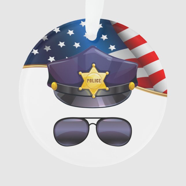 Ornamento Oficial de Polícia (Frente)