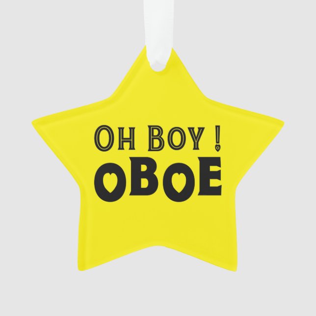 Ornamento Oh Boy Oboe (Frente)