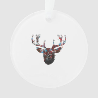 Ornamento Oh Deer Minimal Style Acrylic Ornament