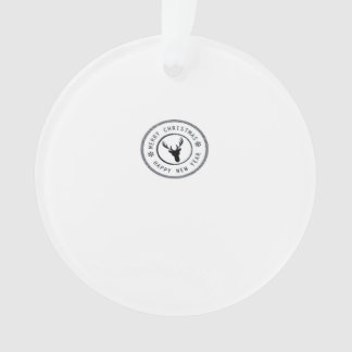 Ornamento Oh Deer Modern Aesthetic Acrylic Ornament