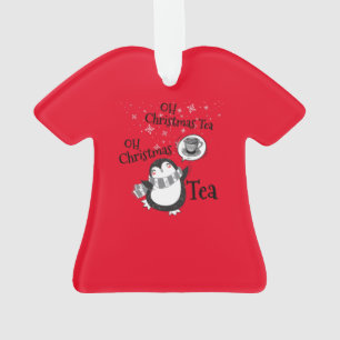 Ornamento Oh Natal Tea Penguin Lover - Tea Drinker