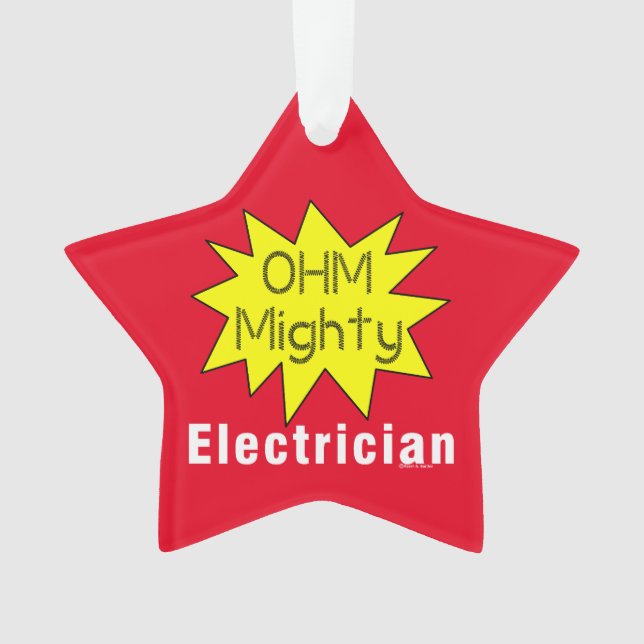 Ornamento Ohm Mighty Eletronic (Frente)