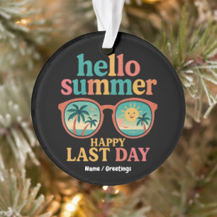 Ornamento Olá, Summer Happy, Dia Passado da Design