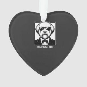 Ornamento Old English Sheepdog O Dogfather Tuxedo Legal Dive