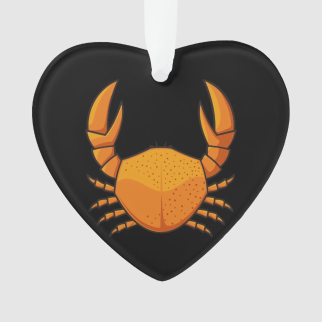 Ornamento Orange Crab (Frente)