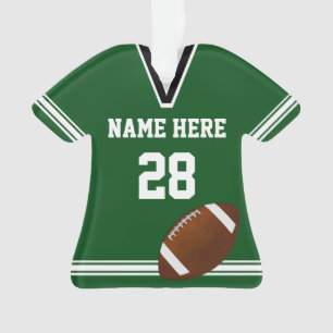 Ornamento Organização Personalizada de Futebol Seu NOME, N