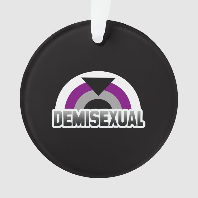 Ornamento Orgulho Demissexual (Frente)