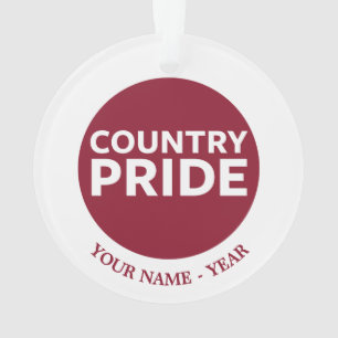 Ornamento Orgulho do país