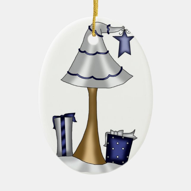 Ornamento original da árvore de Natal (Frente)