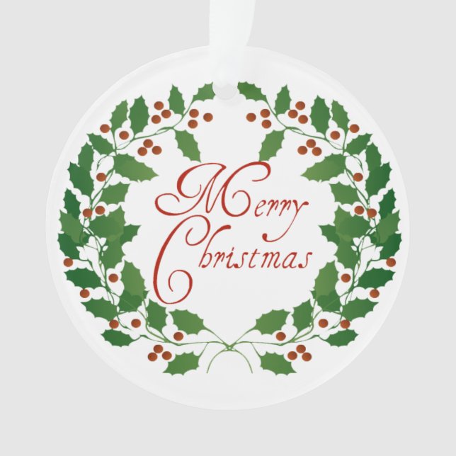 Ornamento Ornament de Felry Christmas Laurel (Frente)