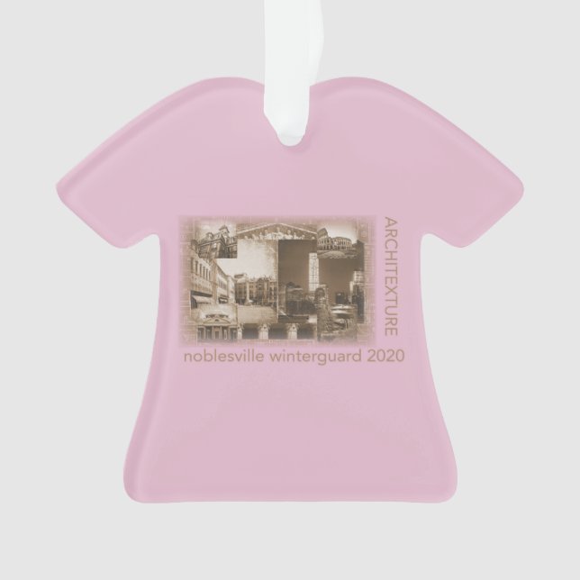 Ornamento Ornament Noblesville Winter Guarda 2020 (Frente)