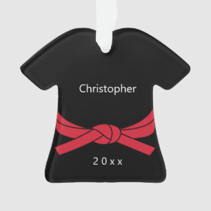 Ornamento Ornament Red Belt Karate