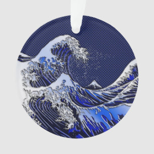 Ornamento Os estilos modernos da grande onda de Hokusai