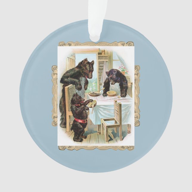 Ornamento Os Três Ursos (Frente)