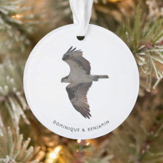 Ornamento Osprey Ornament with Any Names Place Year