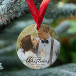 Ornamento Our First Christmas As Mr And Mrs 2020<br><div class="desc">Our First Christmas As Mr And Mrs 2020 Ornament</div>