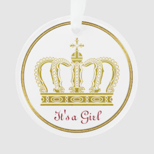 Ornamento Ouro Coroa Real + seu traseiro. & ideias