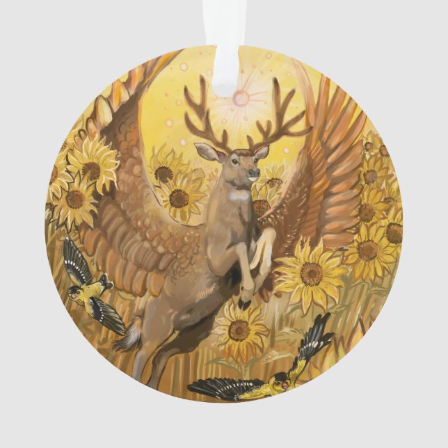 Ornamento Ouro Prende Cólvora de Mule Com Alça (Verso)