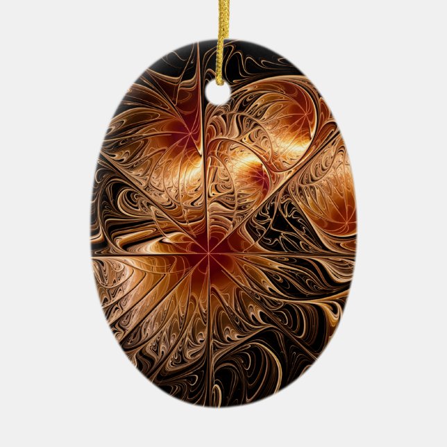 Ornamento Oval de Bronze (Frente)