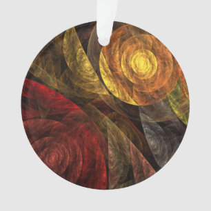 Ornamento Padrão de Abstrato de Arte Floral Moderna da Flor