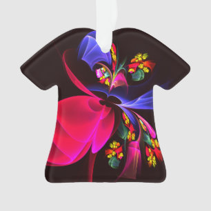 Ornamento Padrão de Abstrato Floral Moderno Colorido #06