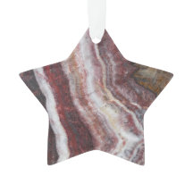 Padrão de Agato de Bandas Vermelhas