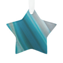 Padrão De Agato De Banho Azul Teal