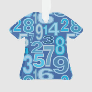 Ornamento Padrão de número