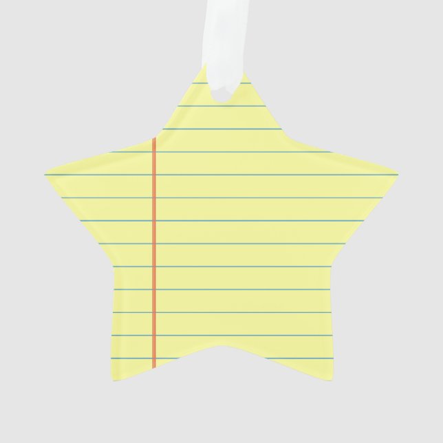 Ornamento Padrão de Pad Legal (Verso)