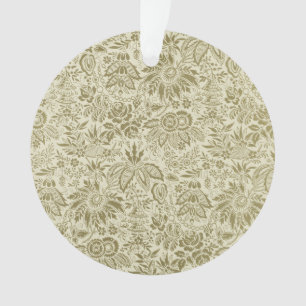 Ornamento Padrão Floral Antídoto Damask Paisley