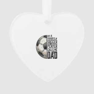 Ornamento Pai de Futebol Americano Desenho Vetorial de Citaç
