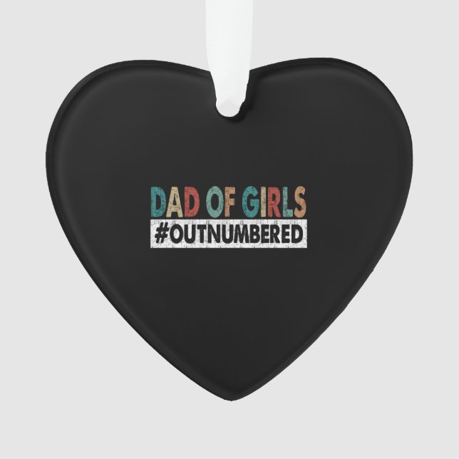 Ornamento Pai De Menina (Frente)