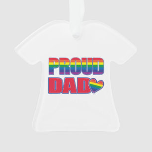 Ornamento Pai orgulhoso - orgulho gay