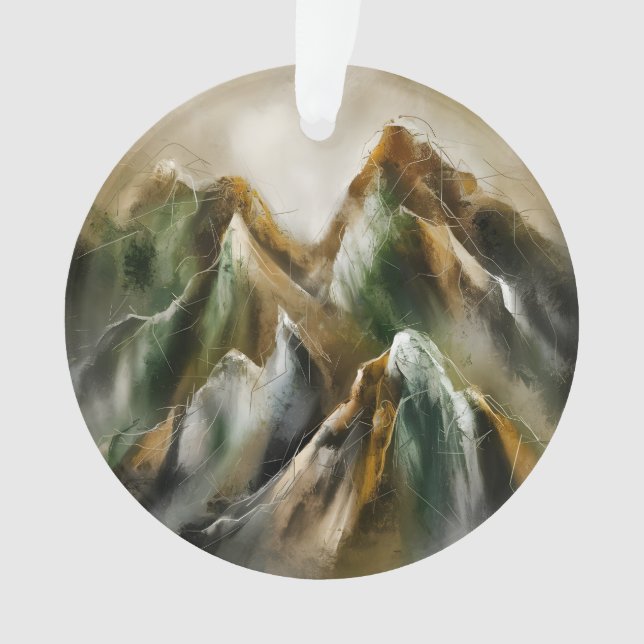 Ornamento Painted Mountains  (Frente)