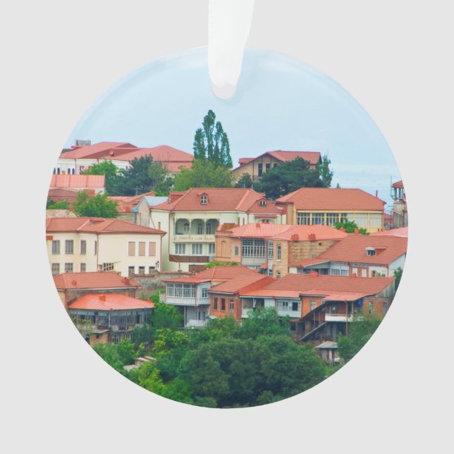 Ornamento Paisagem da Cidade da Geórgia (Frente)