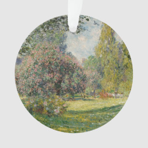 Ornamento Paisagem de Claude Monet : O Parc Monceau