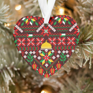 Ornamento Palestina Tatreez Embroderia Tradicional