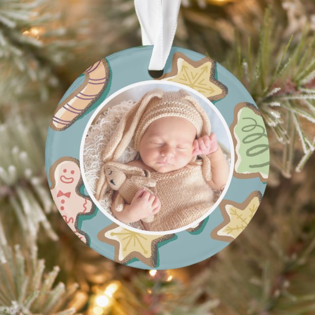 Ornamento Pão de Natal Moderno Elegante (Árvore)