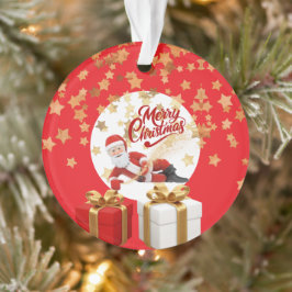 Ornamento Papai Noel Legal Feriado de Natal 🎅