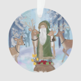 Ornamento Papai Noel Visitando Sua Rebelde