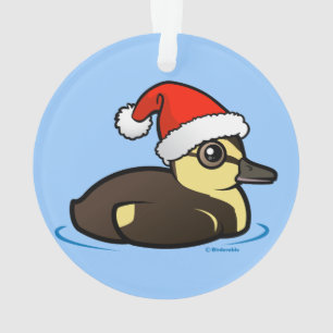 Ornamento Papais noeis Birdorable Ducking