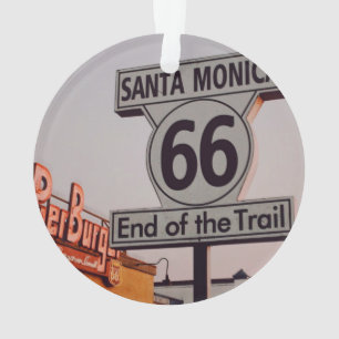 Ornamento Papais noeis Monica Route 66 California