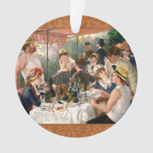 Ornamento Partido do Barco Renoir French Luncheon