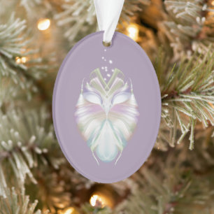 Ornamento Pastel Purple Oracle Owl