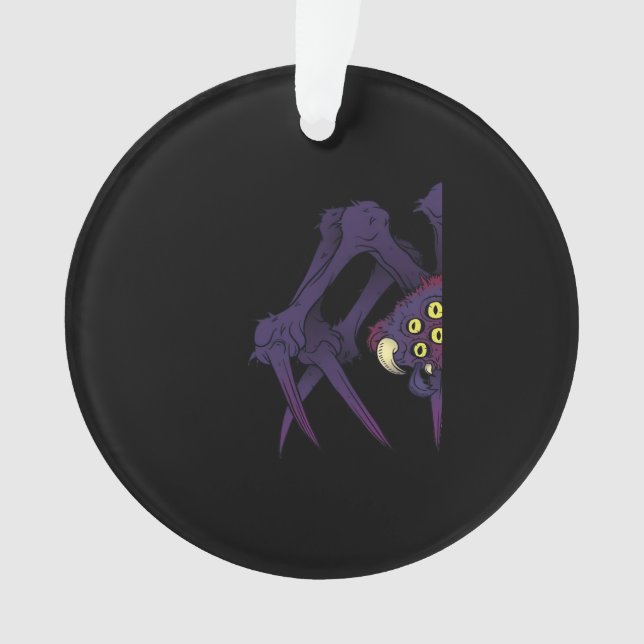 Ornamento Peekabo Spider (Frente)