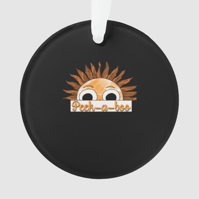 Ornamento Peekabo Sunshine (Frente)