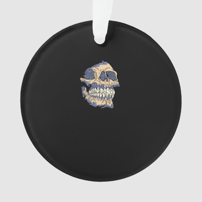 Ornamento Pekaboo Death Skull (Frente)